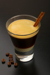 Espresso with condenced milk