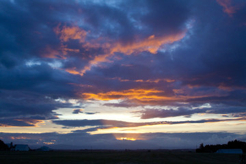 Sunset in Oregon 