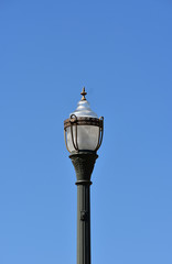 Fototapeta na wymiar Outdoor Lamp Post Light Fixture
