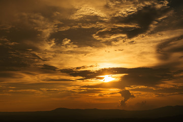 The sky in Twilight time