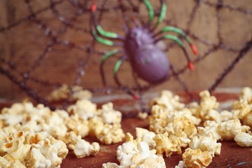 halloween popcorn