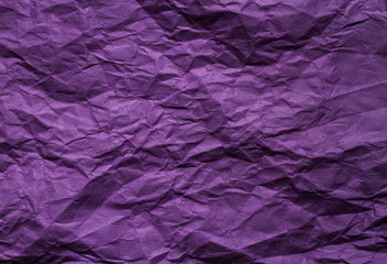 Purple Crumpled Paper background