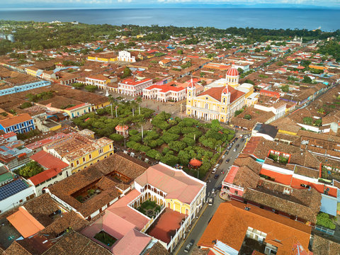 Cityscape of Granada town 