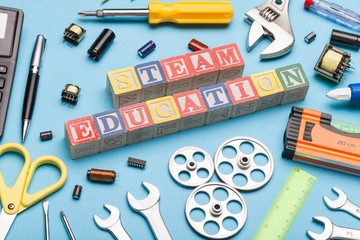 Stem education concept.
