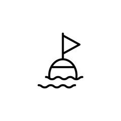 Swimming flat icon