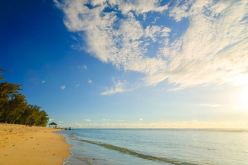 Tropical beach background. Reunion Island - 175161164