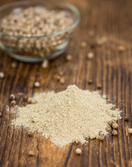 Portion of White Pepper