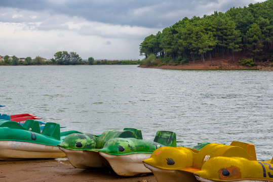 Lake in the Aydos Forest Istanbul,Turkey