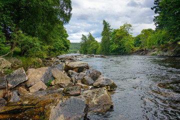 River Deein the Grampians region of Northern Scotland