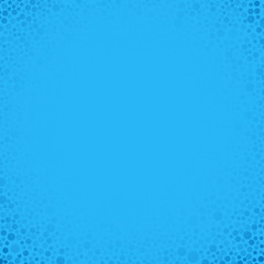 Naklejka na ściany i meble Blue Bubbles Circles on Blue Background