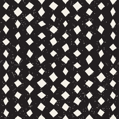 Hand drawn style ethnic seamless pattern. Abstract geometric shapes background 