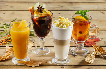 hot winter drinks
