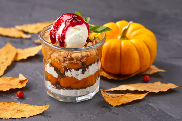 pumpkin dessert