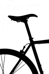 bicycle saddle and seatpost