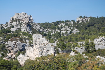 Fototapeta na wymiar Baux de Provence
