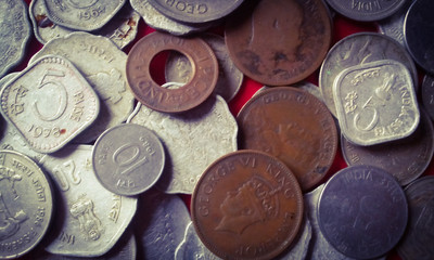 Old Indian coins