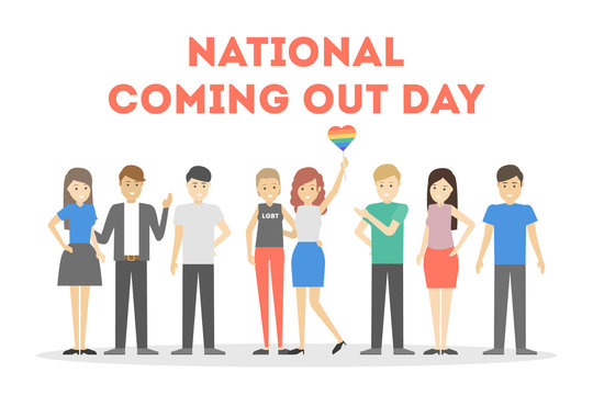 National coming out day.