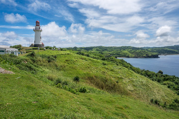 Fototapeta na wymiar Lighthouse at Naidi Hills, Basco , Batanes