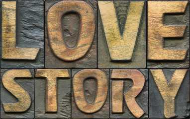 love story letterpress