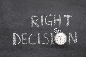 right decision watch