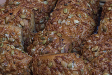 Kürbiskernbrötchen