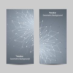 Set of vertical banners