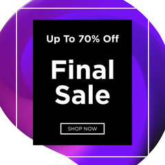 Black Friday Super Sale concept.