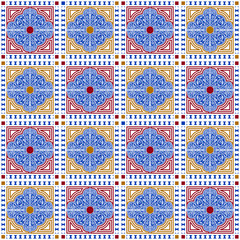 Vector Vintage Pattern Design, Arabic and Islamic Background