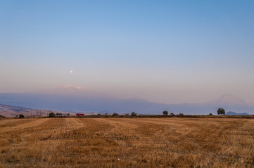Fototapeta premium Volcanes de Mexico con un cielo increible