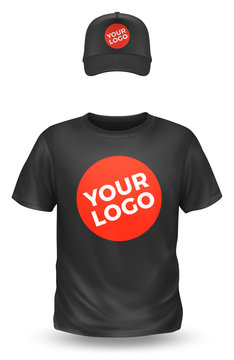 T-shirt et casquette vectoriels 2