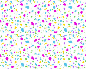 Terrazzo Pattern. Endless Background. 