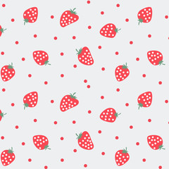 Japanese strawberry pattern