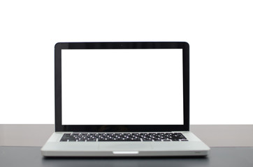 laptop  white screen