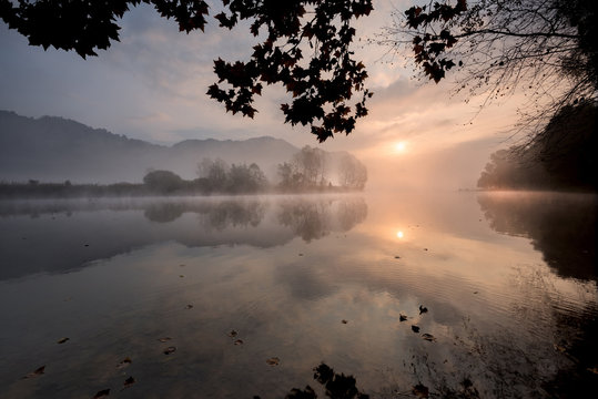 Italy, Lombardy, Lecco district, Como Lake