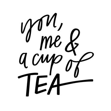 Fototapeta You, me and a cup of tea