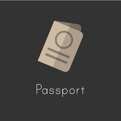 Illustration drawing style of camping icons collection