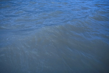 Fototapeta premium Texture of water in the sea