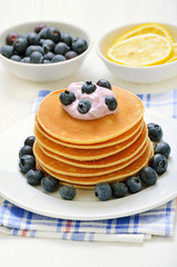 Homemade pancakes