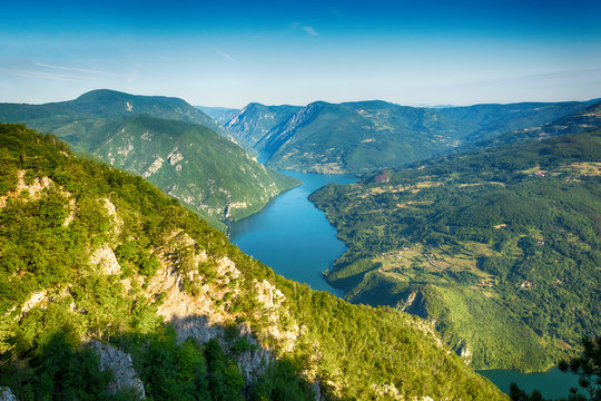 Viewpoint Banjska stena Tara mountain Serbia 