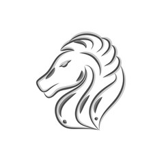 animal horse brush art