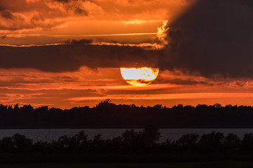 Sonnenuntergang am Meer