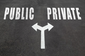 Public or private choice concept