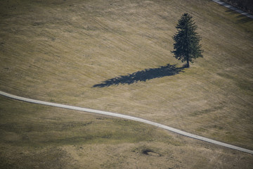 Blick von der Burg Falkenstein bei Pfronten ins Tiroler Vilstal