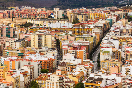 Blocks of flats in Malaga