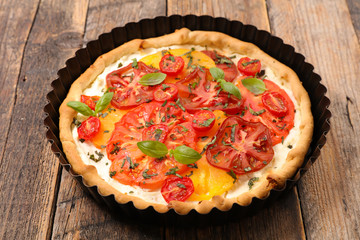 tomato quiche
