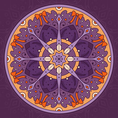Christmas Mandala Ornament 15