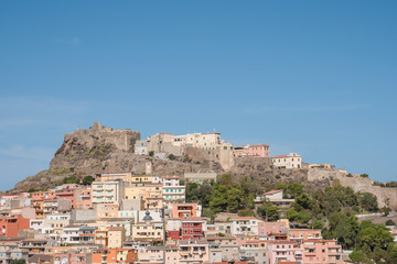 Fototapeta premium Castelsardo is a town in Sardinia, Italy, located in the northwest of the island