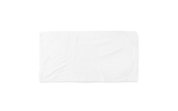 Premium AI Image  Rustic white blank kitchen towel mockup