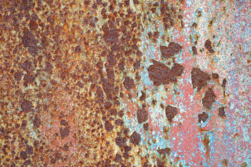 Texture of rusty iron on background