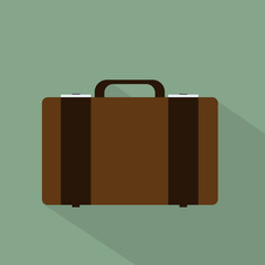 Aktenkoffer Flat icon Vektor